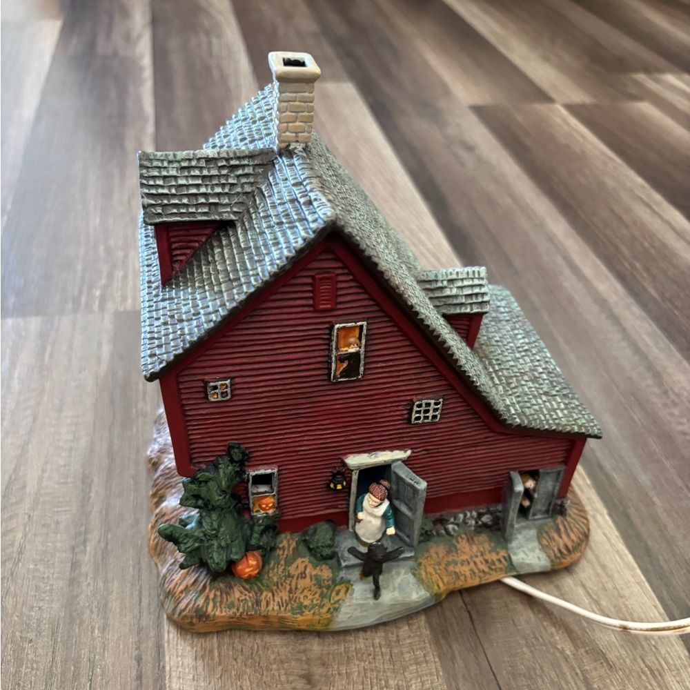 Vintage 1997 Lang And Wise Collectibles My First Halloween Folk Art Villages